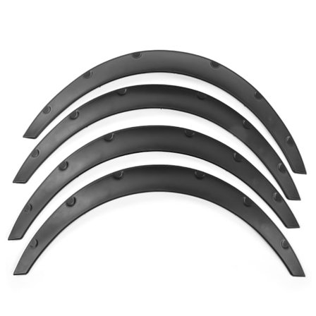 4 stk 80 cm Universal Car Fender Flare Extra Wide Wheel Arches Sedan SUV