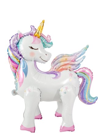 Foil Balloon Unicorn 3D Patterned Joker