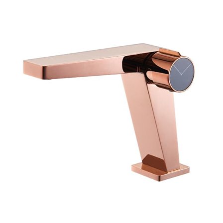 Helkoppar Blandare för Varm- och Kallt Vatten - Roséguld