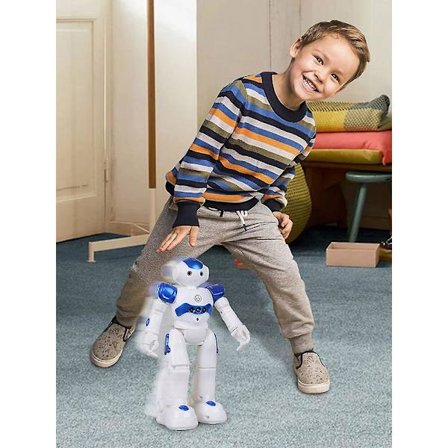 Kid Intelligent Smart Robot eletunnistin ohjelmoitava Toy Rc Robot Xmas Kids