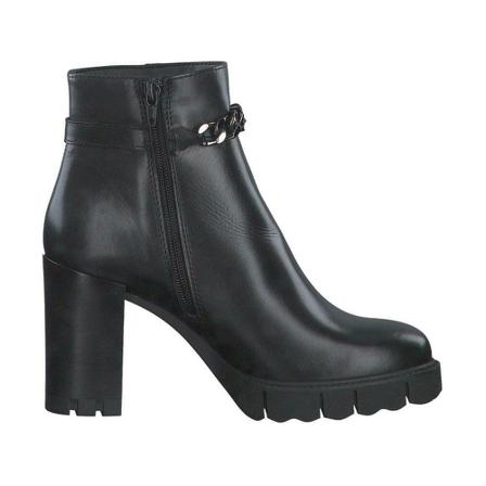 Tamaris, Heeled Boots Zwart, Dames, Maat:38 EU