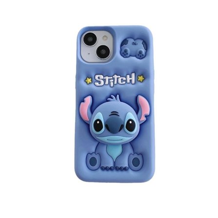 (For Samsung S21) Lilo og Stitch silikon deksel mobilskall