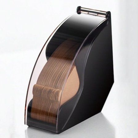 Kaffefilterhållare – Hållbar förvaringsbehållare för konfilter, perfekt för kaffefilter, V01- och V02-konfilter