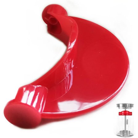 Uppgraderade Röda Dammbehållare Ersättningsdelar för Dyson V10 V11 V12 V15 Outsize Absolute Dammsugare Uppgraderad Behållare Öppningsknapp