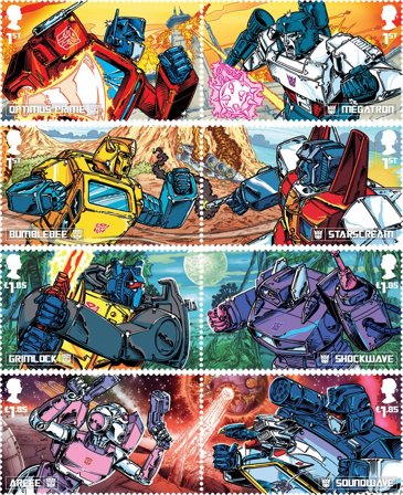 England 2022 - Transformers - Postfrisk sæt 8v