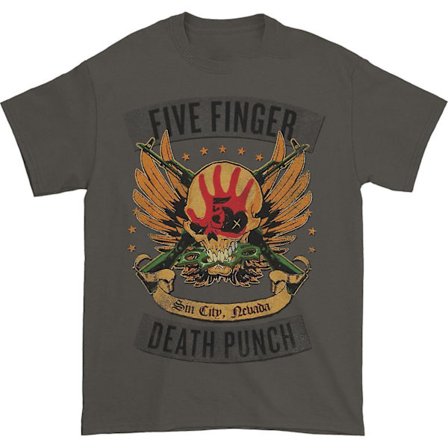 Five Finger Death Punch Locked & Loaded 2015 Världsturné T-shirt