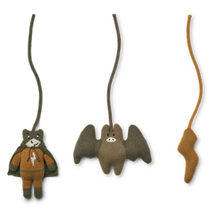 Liewood Jones mini dolls 3-pack Superhero multi mix One Size - First toys and baby toys - One size - Beige