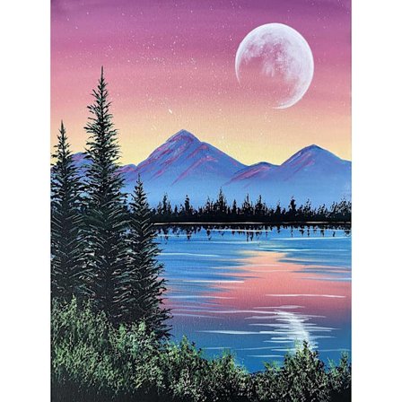 30x40cm, 5D maisema timanttimaalaus 5d timanttimaalattu rhinest