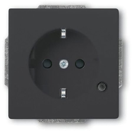 ABB 2CKA002013A5457 Stikkontakt antracit, Kontakter & stikkontakter
