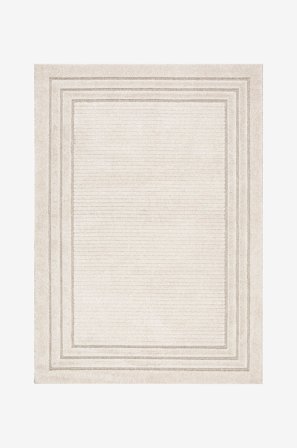 KM Home - Tæppe Nature - Beige - Fladvævede tæpper - 160X230 - Fra Homeroom