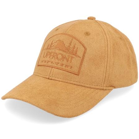 Upfront - Beige adjustable Cappellino - Nate Hard Classic Baseball Cap Cognac Adjustable @ Hatstore