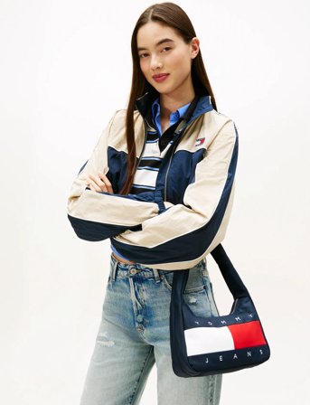 Tommy Hilfiger Tjw Archive Shoulder Bag - Navy - ONE SIZE