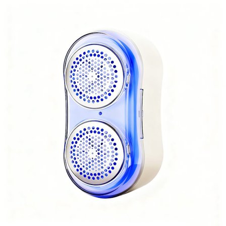 Oppladbar lo-fjerner - Type-C, utstyrt med rustfrie stålblader (hvit)