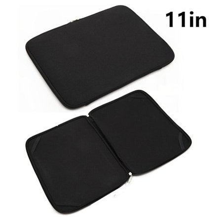 A03 11 tommer Laptop Sleeve Bag Neopren Carrying Bag med 4 elastiske bånd Tablet Briefcase