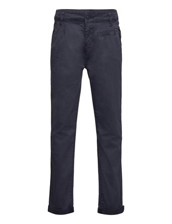 Pants Twill Stretch Chinos Marineblå En Fant*Betinget Tilbud