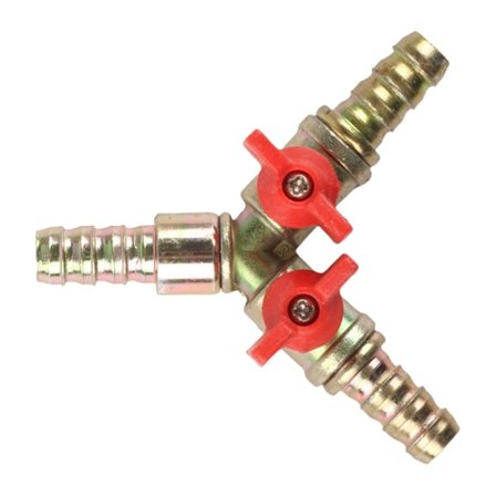 Genanvendelig Kobber Y-formet Ventiladapter Konnektor til Motorkølesystemer