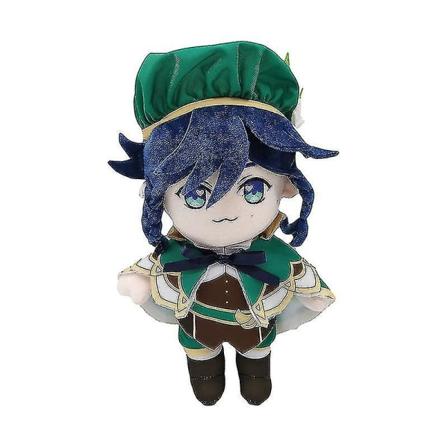 Genshin Xiao Diluc Zhongli Tartaglia Eula Yanfei Paimon Plyslegetøj Anime Kawaii Pudelegetøj Dukker Manga Fyldte P 29cm green