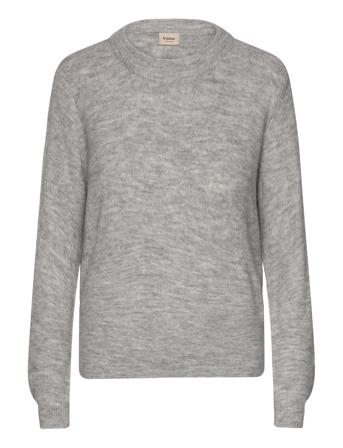 Frellis Pu 1 Tops Knitwear Jumpers Grey Fransa