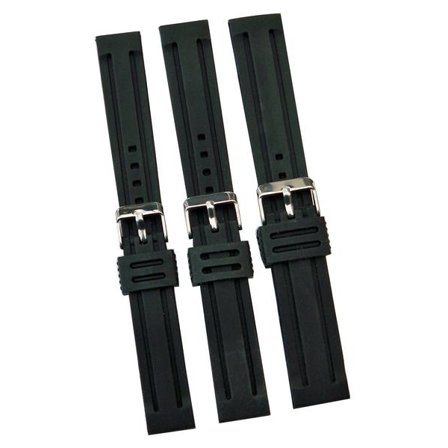 Silikon klockarmband 18/20/22/24 mm