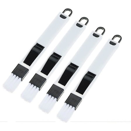 Fönsterspaltsrengöringsverktyg, för enkel rengöring av tangentbord och persienner, dörrkarmar, glidspår, 4-pack