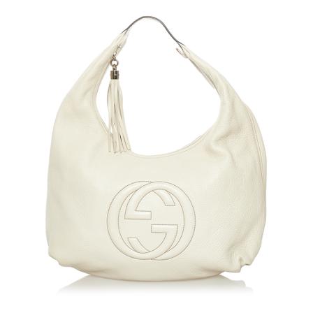 Gucci Vintage, Pre-owned Shoulder Bag Wit, Dames, Maat:ONE Size