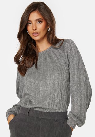 Pieces Dalilah New LS Top December Sky Klær