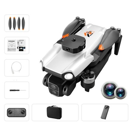 Mini hopfällbar borstlös motor UAV Höjd Håll svävande Quadcopters Leksaker Present till vänner Familj