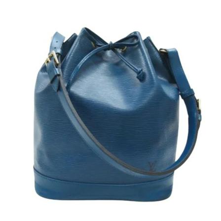 Louis Vuitton Vintage, Pre-owned Leather louis-vuitton-bags Blauw, Dames, Maat:ONE Size