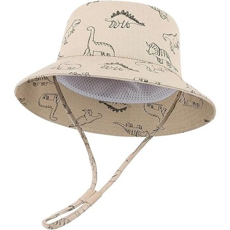 48cm Barn Flickor Pojkar Strandkeps Solhatt Unisex Vikbar Anti-UV