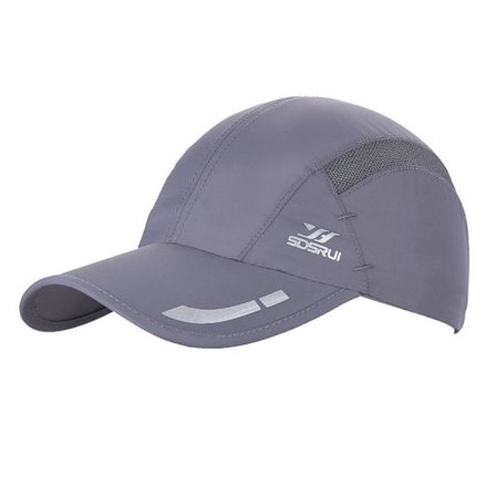 Justerbar Baseball Cap Trucker Hat MÖRKGRÅ