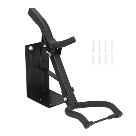 Altsaxofon vægmonteret stativ metal svamp holder tenorsaxofon sikkert sparer plads