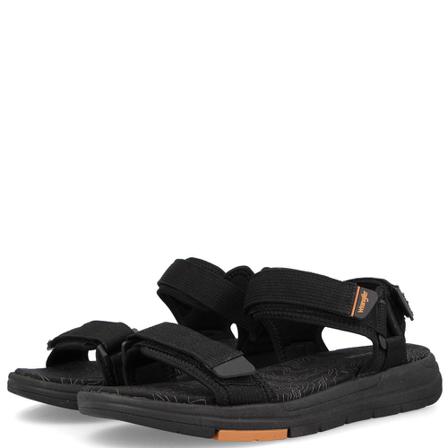 Wrangler, Flat Sandals Zwart, Heren, Maat:40 EU