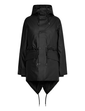Rains Nome String W Parka W3T3 - Black - S