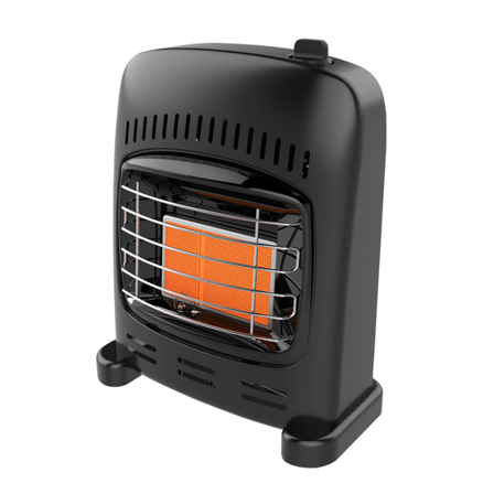 SUNWIND GASSOVN 600W SORT V16 MINIFLAM