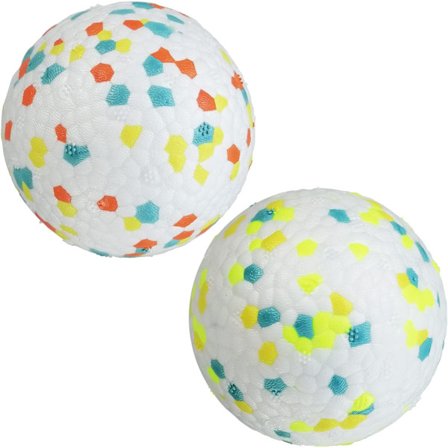 (2 stk) Hunde Bolde Uforgængelige, Hunde Bold til Vandleg, Høj Bounce Gummi Hunde Bolde, Let, Velegnet til Små, Mellemstore og Store Hunde til at 