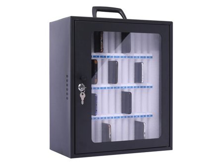 PAVO Mobilskåp 48 Telefoner - Lyreco - Datorprodukter - Surfplattor och smartphones - Mobilförvaring