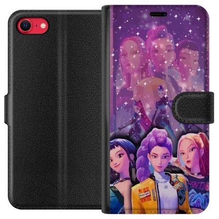 Kompatibelt Lommeboketui til Apple Apple iPhone SE (2022) Kpop Demon Jegerne Zoey Mira Aya Frontline Stjerner Forente Magi