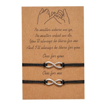 Handgjorda snörarmband Justerbara flätade löftesarmband Sol