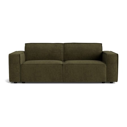 Lyon 3 personers sofa - Capri Mørkegrøn - 224x98x80 - Sofa, 3 personers sofa