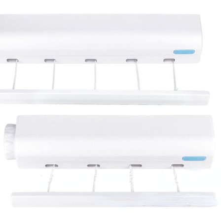 Fjeder automatisk tilbagetrækkelig tørrestativ til tørrestativ til tørrestativ