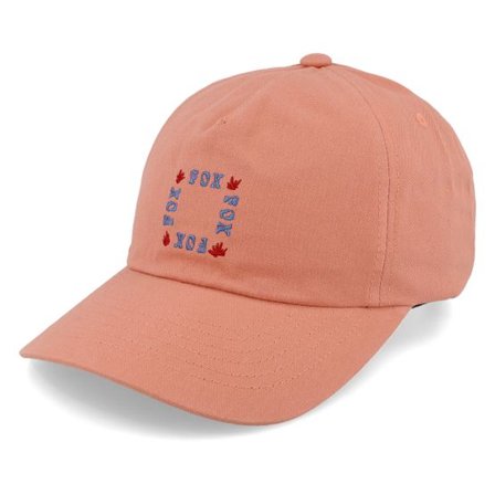 Fox - Rosa unconstructed Keps - Hinkley Hat Salmon Dad Cap @ Hatstore