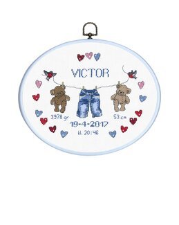 Broderikit Flexitavla Pojke