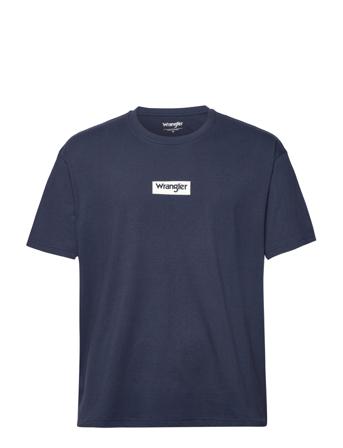 Small Box Tee Blue Wrangler
