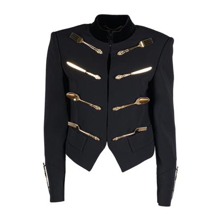 Moschino Blazers Sort, Dame