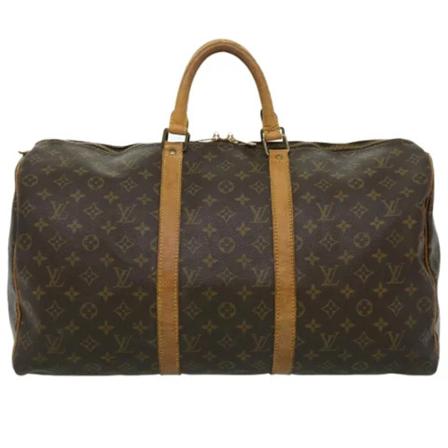 Louis Vuitton Vintage, Pre-owned Canvas travel-bags Bruin, unisex, Maat:ONE Size