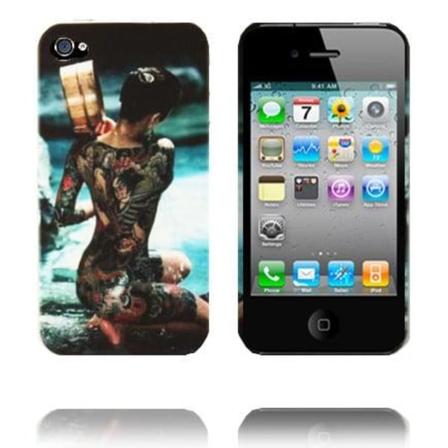 Ghost Woman (nr.11) iPhone 4 Cover Multicolor