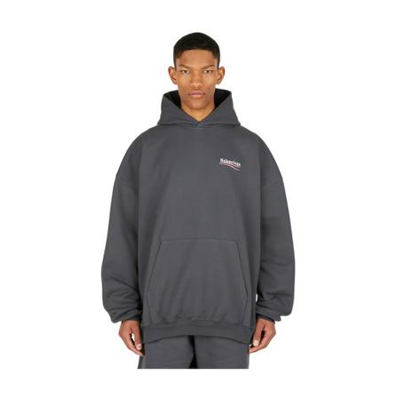 Balenciaga, Sweatshirts & Hoodies Szary, Mężczyzna, Rozmiar: M