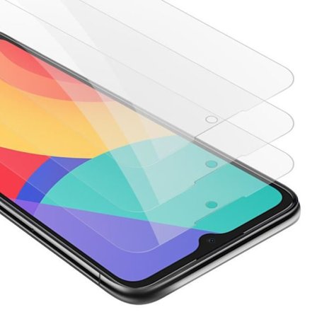 3x skärm i härdat glas för Alcatel 1S 2021 / 3L 2021 Skyddsfilm i HÖGT TRANSPARENT härdat härdat glas