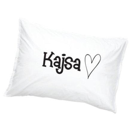 Kajsa Örngott Hjärta Eget namn