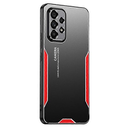 Samsung Galaxy A53 5G Kotelo Iskunkestävä Kestävä Panssari Alumiiniseos+TPU+PC Puhelinkuori (LGL)